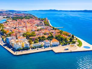 Fly & drive langs de Dalmatische Kust in Kroatië incl. vlucht, hotels met ontbijt en huurauto