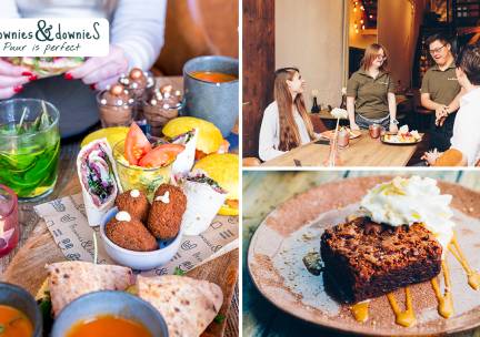 Lunchplank of brownieproeverij + koffie of thee bij Brownies&downieS Etten-Leur