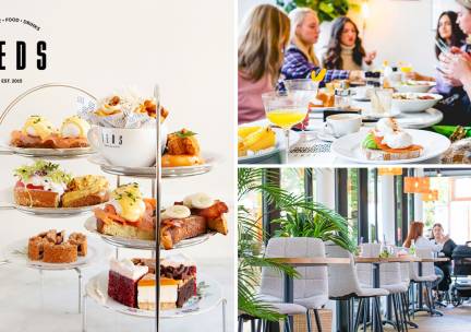 High tea (1,5 uur), shared brunch of ontbijt bij Teds