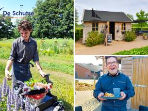 Lunchplank + koffie of thee en appeltaart bij PlukgeRust