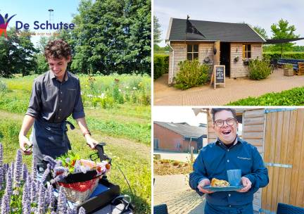 Lunchplank + koffie of thee en appeltaart bij PlukgeRust