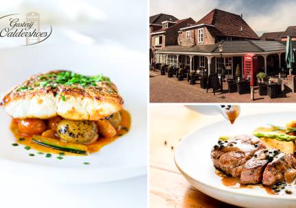 3-gangen keuzediner + amuse bij Gasterij Â´t Oaldershoes