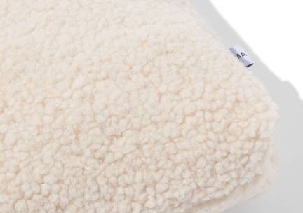 HEMA Schoudertas 50x37cm teddy cr&egrave;me