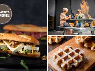 Broodje + wafel + frisdrank bij Vissers Moments & More Sliedrecht