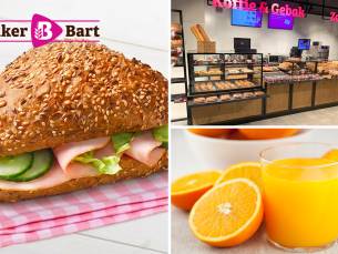 Ontbijt voor afhaal of ter plekke eten bij Bakker Bart