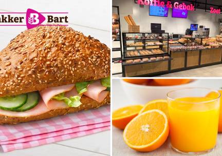 Ontbijt voor afhaal of ter plekke eten bij Bakker Bart