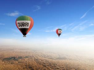 Dubai-Hei&szlig;luftballon-Erlebnis mit Fr&uuml;hst&uuml;ck