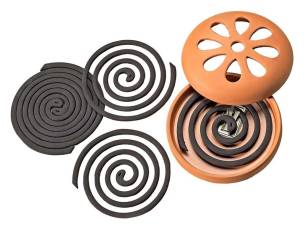 6 Citronella Wierook Spiralen In Terracotta Pot - Vandaag 1+1 GRATIS! ...