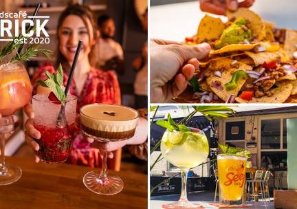 Cocktail- of speciaalbierproeverij + nacho's bij Stadscafé Brick in hartje Tilburg