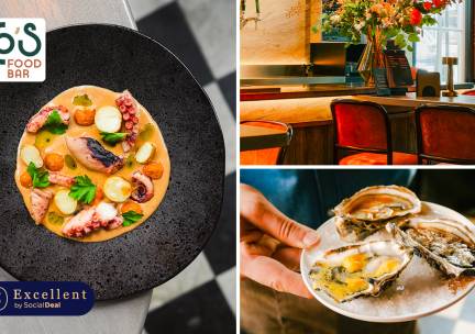5-gangen kerstproeverijdiner (7 gerechtjes) bij CoÂ´s Foodbar in de Korte Put