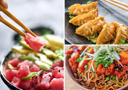 Aziatische 2-gangen keuzelunch of -diner