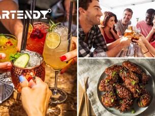 High beer, high wine, high cocktail of high mocktail + shared bite in hartje Rotterdam