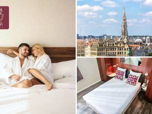 Overnachting voor 2 + late check-out nabij Brussel