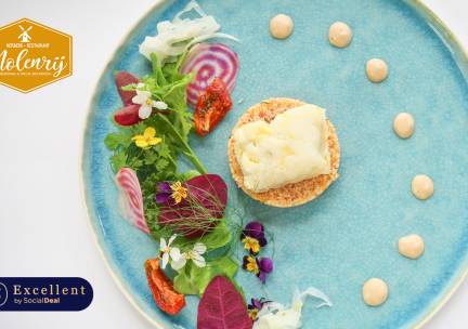 5- of 6-gangendiner van de chef bij Herberg Restaurant Molenrij