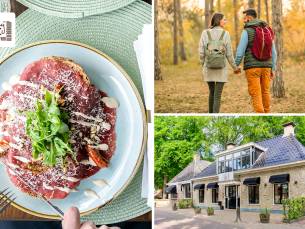 Wandelarrangement incl. warme drank + gebak + luxe lunch bij Hof van Oldeberkoop