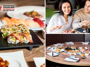 Japanse All-You-Can-Eat & Drink (2,5 uur) bij Restaurant Sakura Miki