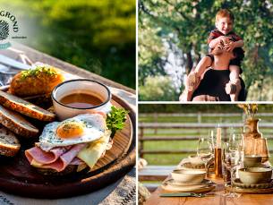 Wandelarrangement incl. koffie of thee en lunchplank