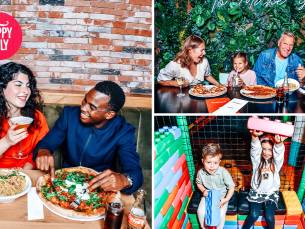 2-gangendiner Ã  la carte bij Happy Italy Groningen