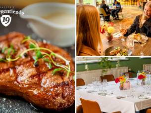 3-gangendiner Ã  la carte bij Brasserie de Negentiende