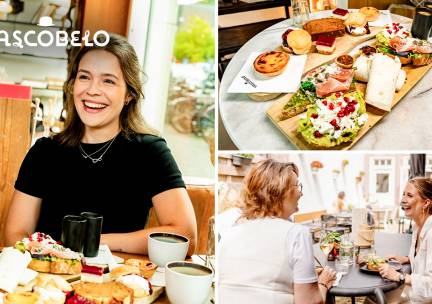 High tea bij Vascobelo V-Bar in hartje Den Haag