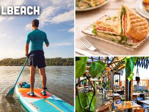 Suppen (1,5 uur) + instructie of huur step of bodyboard (1,5 uur) + panini of poffertjes