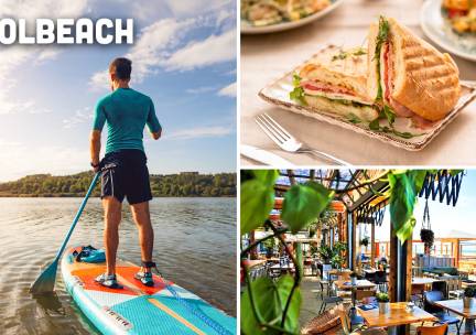 Suppen (1,5 uur) + instructie of huur step of bodyboard (1,5 uur) + panini of poffertjes