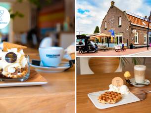 Dessert naar keuze of huisgebakken wafel + koffie of thee bij IJssalon Florence