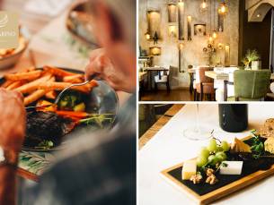 4-gangendiner van de chef bij Bombarino