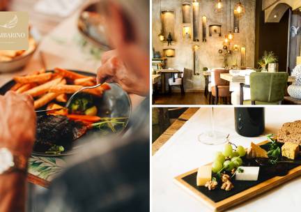 4-gangendiner van de chef bij Bombarino