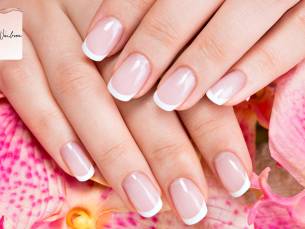 Nieuwe set acrylgelnagels
