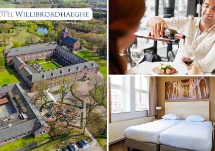 Overnachting(en) voor 2 + ontbijt + hoofdgerecht Fletcher's à la carte in Deurne