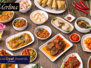 4-gangen rijsttafeldiner bij Restaurant Merlina