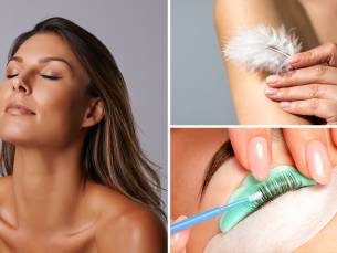 Spraytan, kriebelmassage (40 min) of wimperlift + verven