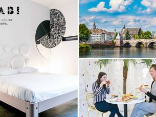 Overnachting voor 2 personen + ontbijt in hartje Maastricht