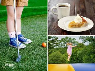 Midgetgolf arrangement bij Fabula