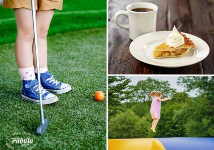 Midgetgolf arrangement bij Fabula