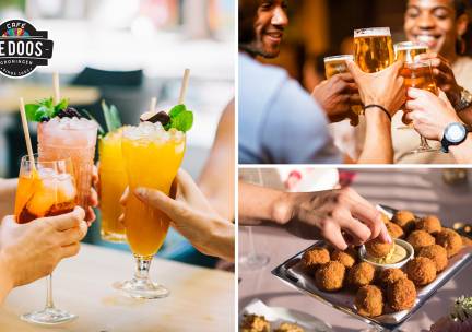 Cocktailproeverij of bierproeverij + snacks bij PartycafÃ© de Doos