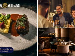 3-gangenlunch van de chef + amuse en brood bij Restaurant Aan de Spuihaven