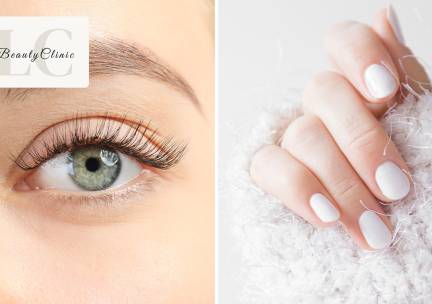 Wimperlift + evt. verven of BIAB-behandeling + evt. gellak