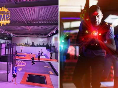 Trampolinespringen en/of lasergamen