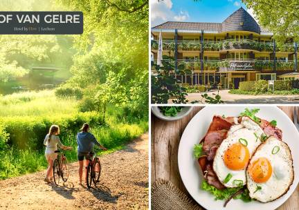 Wandelarrangement met warme drank + gebak + 2-gangenlunch
