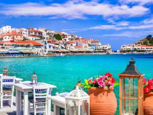 Zon, zee en Samos Bay! Geniet van de Griekse schoonheid incl. vlucht, huurauto en hotel met balkon, zeezicht en ontbijt