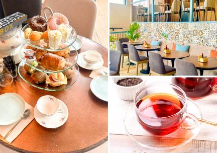 High tea (2 uur) + onbeperkt thee bij Lunchroom De Broodjesbox in hartje Almelo