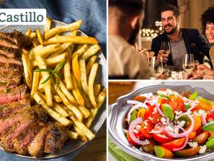 3-gangen keuzediner + brood met kruidenboter in hartje Amsterdam