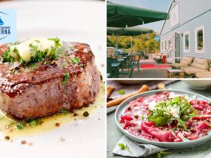 3-gangendiner Ã  la carte bij Havenrestaurant Nauerna