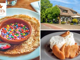 3-gangen pannenkoekenlunch of -diner