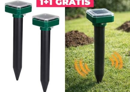 Solar Muis- En Molverjager Met Trillingen En Geluid