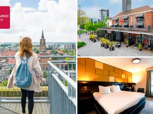 Overnachting voor 2 + ontbijt in hartje Leeuwarden