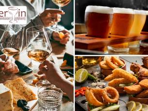 Wijn- of bierproeverij + evt. tapas aan huis (2 uur)