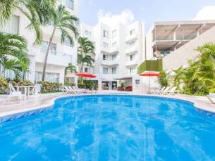 8 daagse vliegvakantie naar Adhara Express in cancun, mexico